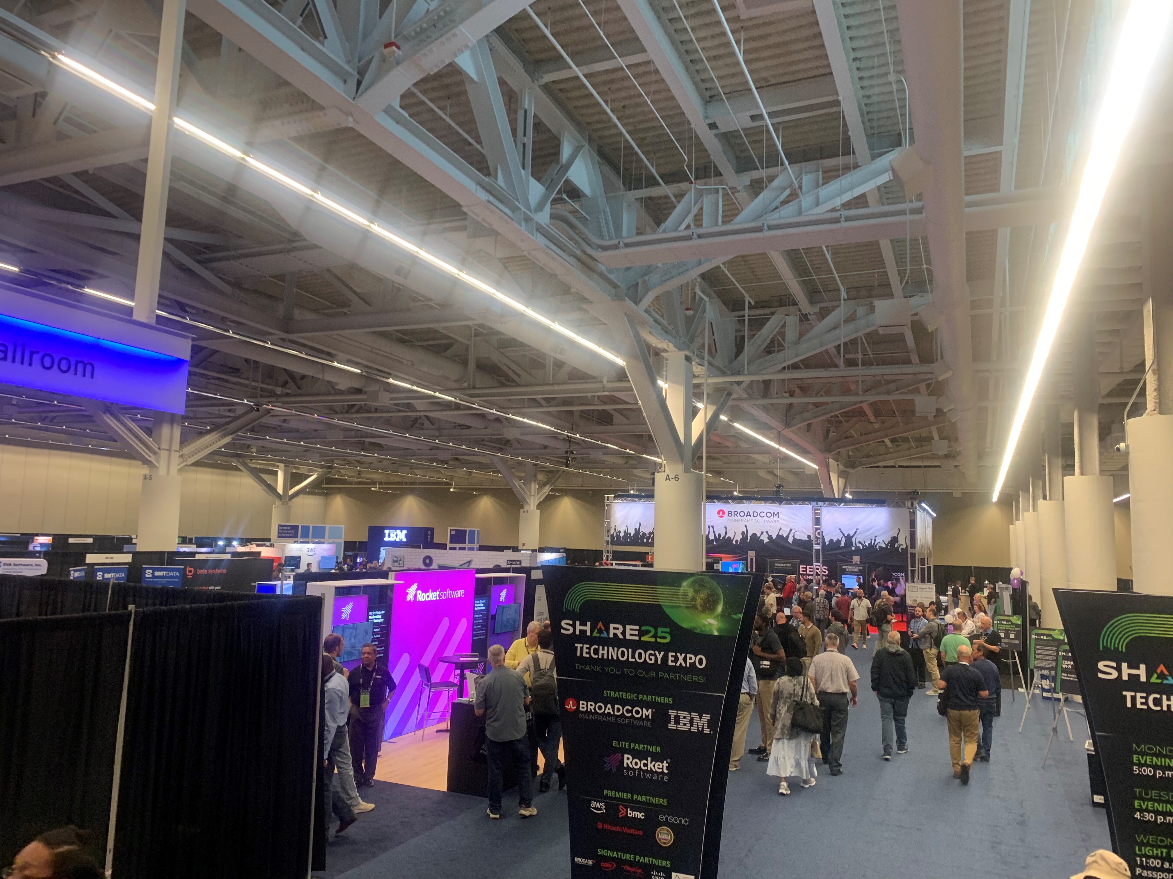 SHARE Tech Expo Hall in Cleveland